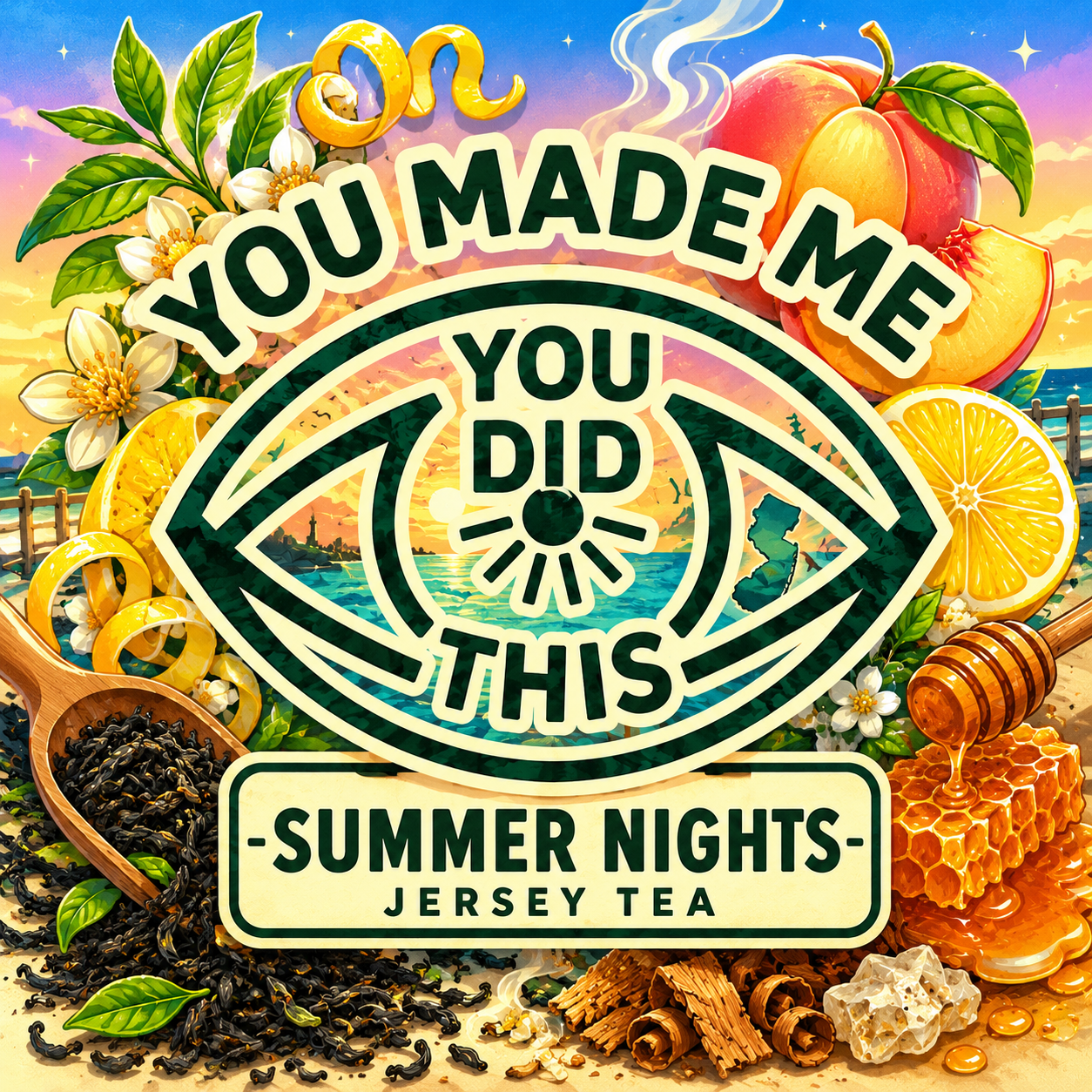 Jersey Tea Summer Nights 30 ML limited edition